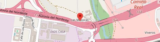 Restaurante Las Moreras en el mapa