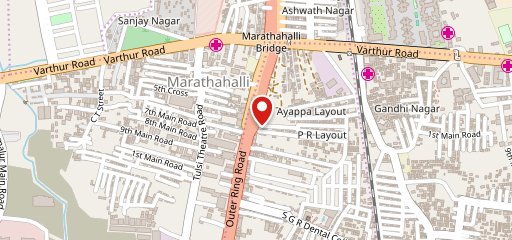 Le Arabia Restaurant Marathahalli on map