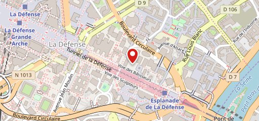 Restaurant Le Ballon La Défense на карте