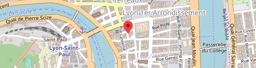 Le bouchon lyonnais en el mapa