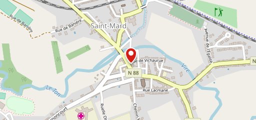 Brasserie restaurant Le Central on map