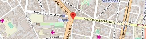 LE COSY PICPUS on map