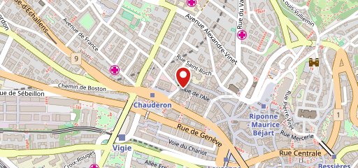 Le Cygne Brasserie Lausanne auf Karte