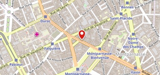 Dream Café Montparnasse sur la carte