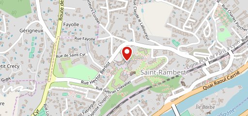Le Gourmet de St Rambert en el mapa