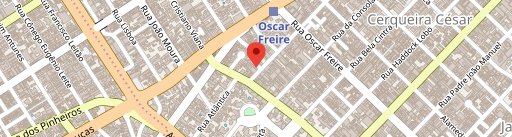 Le Jazz Brasserie no mapa
