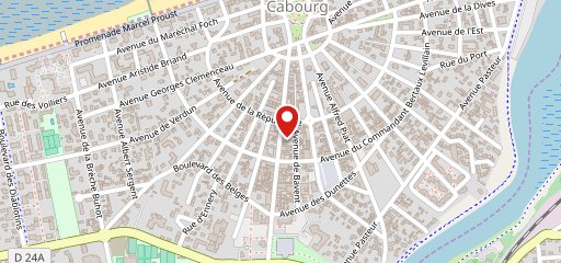 café Proust on map