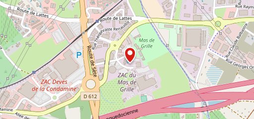 Restaurant Le Mas de Grille на карте