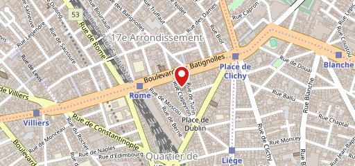 Le Morello Restaurant halal Paris en el mapa