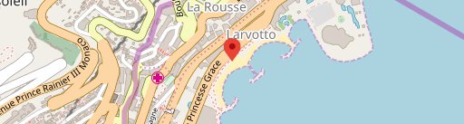 Neptune Monaco Beach auf Karte