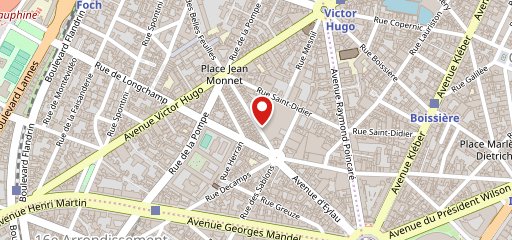 Le Paris Seize on map