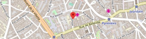 Le Poulpe Belleville on map