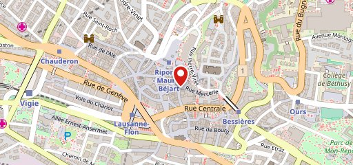Hôtel-Restaurant Le Raisin en el mapa
