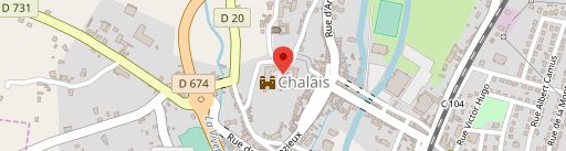 Le Relais du Château Chalais on map