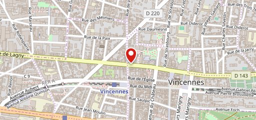 Le Royal Vincennes en el mapa