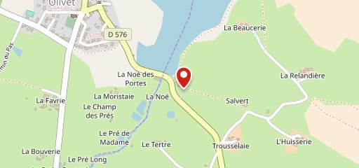 Restaurant Le Salvert en el mapa