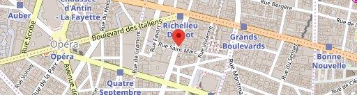 Le Saotico - Restaurant Paris 2ème en el mapa