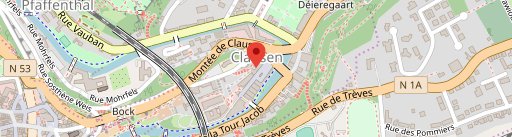 Restaurant Le Sud - Restaurant gastronomique - Rives de clausen на карте