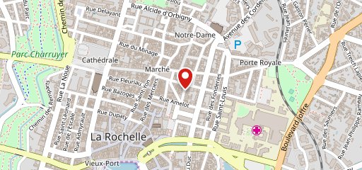 Le Thiers Temps La Rochelle sur la carte