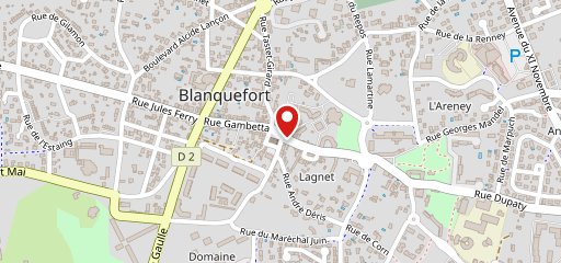 Baron Moleskine - Restaurant & bar Blanquefort en el mapa
