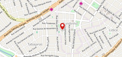 Lê Café Con Chocolá no mapa