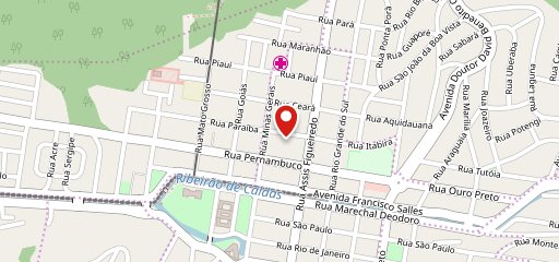 Restaurante Leopoldina no mapa