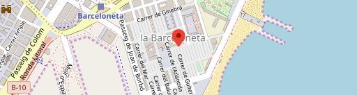 Les Dues Sicílies Barceloneta en el mapa