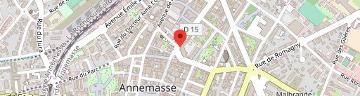 Les Sales Gosses - Bistrot - Brasserie - Pizzeria - Annemasse en el mapa