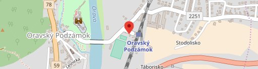 Letná terasa + Hostinec u Grófky en el mapa