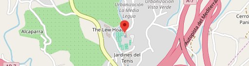 Restaurante Lew Hoad on map