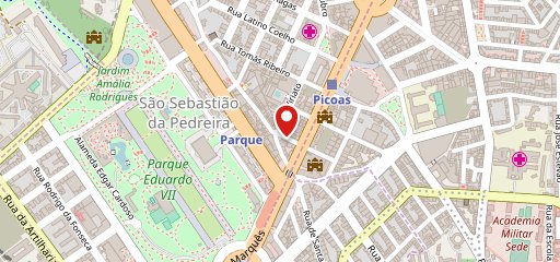 Lídia Restaurante & Bar en el mapa