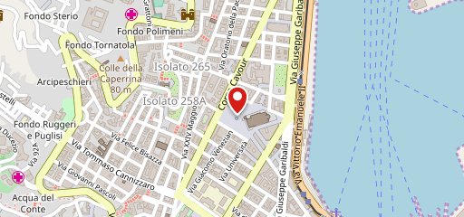 Pizzeria Lievito Messina en el mapa