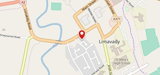 The Lime Tree Restaurant , Limavady on map