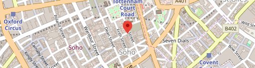 Lina Stores Soho Restaurant on map