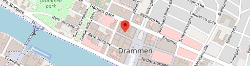 Lizzis pizza Drammen AS en el mapa