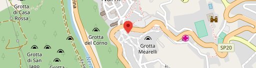 Osteria del Pozzo Terziere Mezule Narni auf Karte