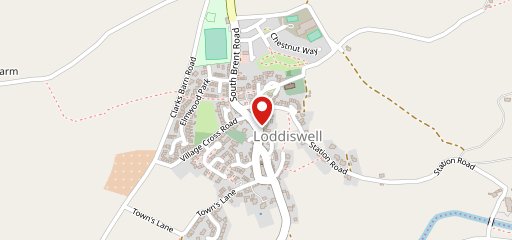 Loddiswell Inn на карте