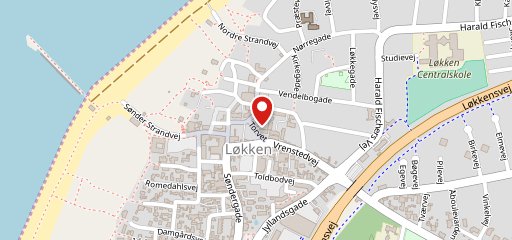 Restaurant Løkken Badehotel on map