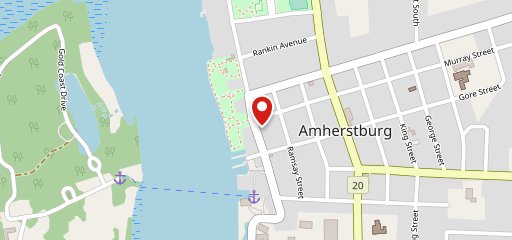 Lord Amherst Pub sur la carte