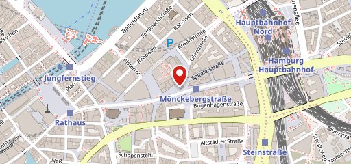 L'Orient Perle Hamburg Innenstadt auf Karte