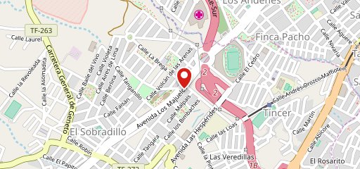 Restaurante Los Arroyos en el mapa