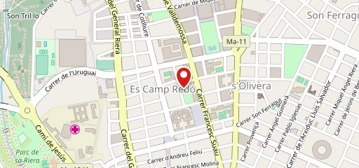 Los Pinos on map