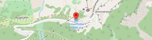Loserhütte on map