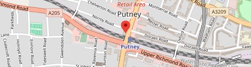 Lost Society Putney on map