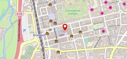 L'Osteria Erlangen en el mapa