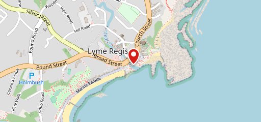 The Lyme Bay на карте