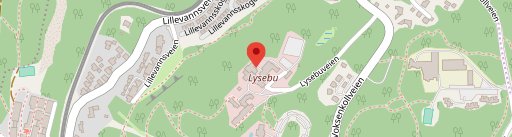 Lysebu on map