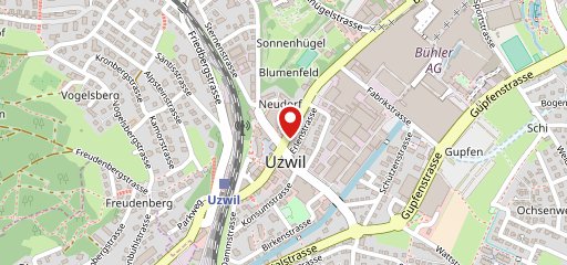 Migros-Restaurant - Uzwil - Birkenhof sulla mappa