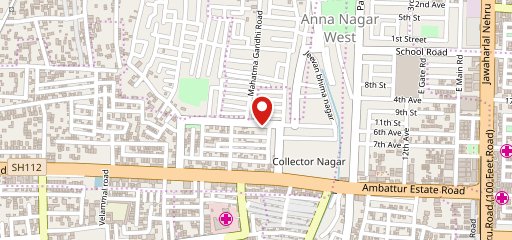 Madras Marigold Catering Services on map