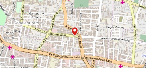 Madurai pandian Mess on map